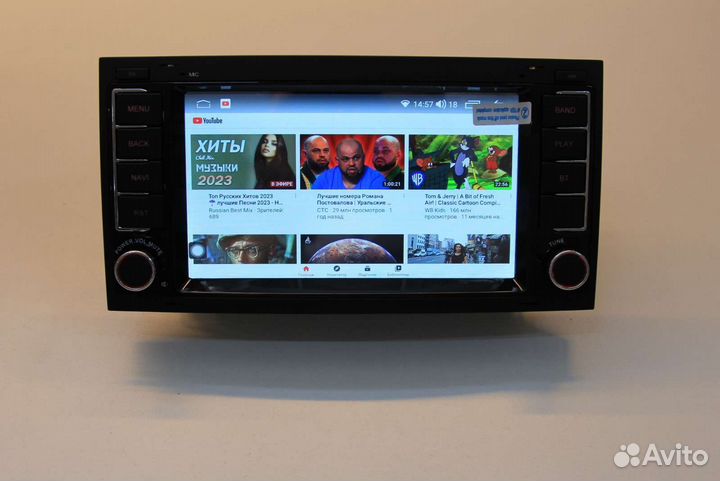 Магнитола андройд фольксваген туарег 2002-2010