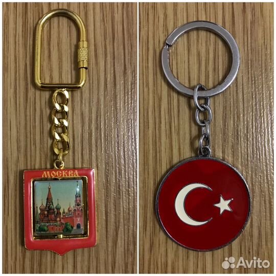 Сувенир.Магнит.Брелок.Москва.Турция.Новые