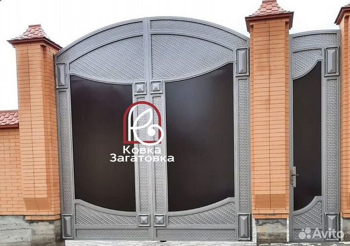 Кованные ворота