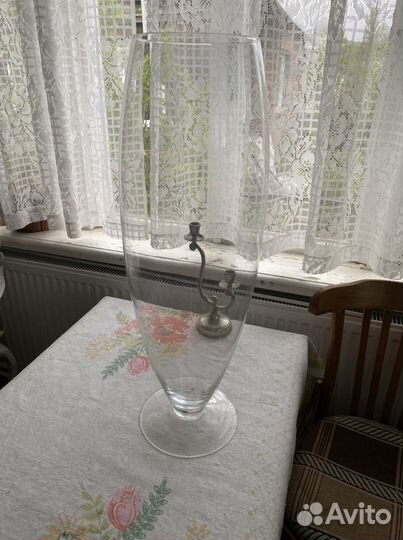 Ваза напольная стекло