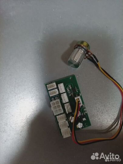 Контроллер скорости вентиляторов на 8 шт