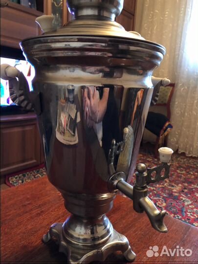 Самовар новый электрический -3л.ссср антикварный