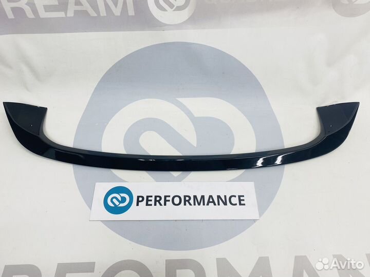 Спойлер BMW F20 рестайлинг M performance глянец