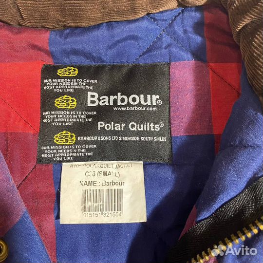 Жилет Barbour Пуховой Стёганый Оригинал