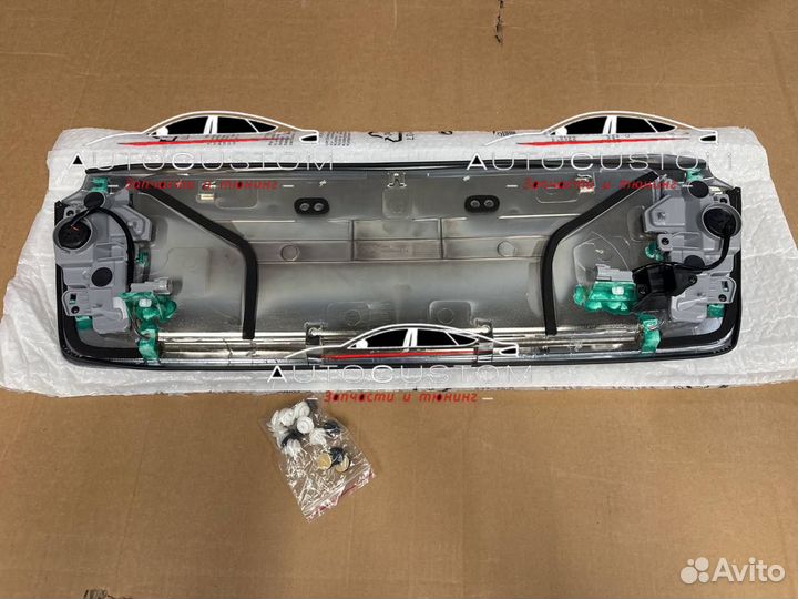 Рамка номера Lexus LX LED светодиодная подсветка