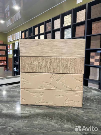 Кирпич керамический белый рустик Железногорский