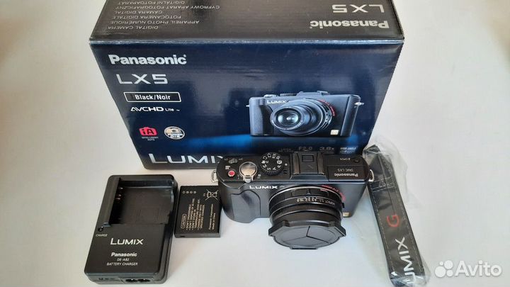 Фотоаппарат Panasonic Lumix DMC-LX5 объектив Leica