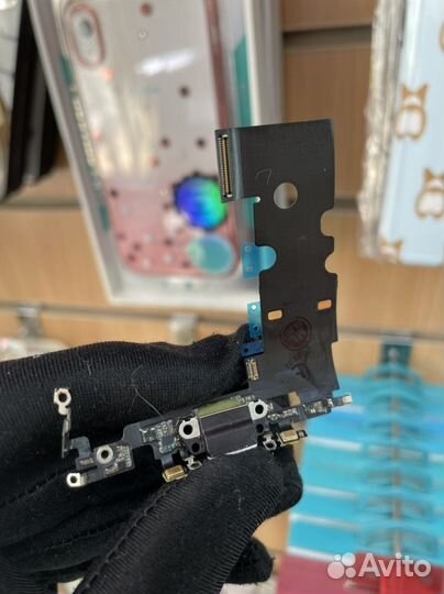 Оригинальный шлейф зарядки iPhone 8