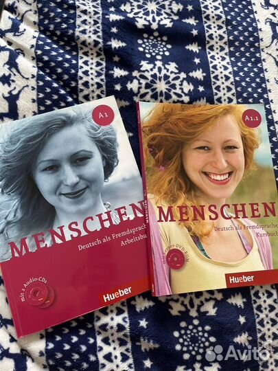 Учебник и рабочая тетрадь по немецкому Menschen