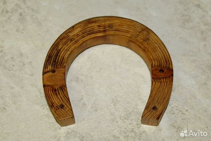 Сувенир Подкова деревянная