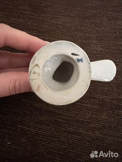 Голубь малый,старая Гжель