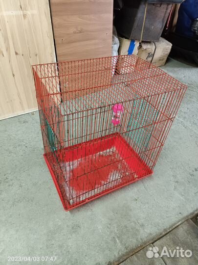 Клетка для попугая бу