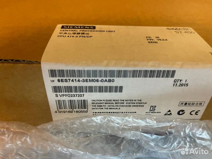 Процессор 6ES7414-3EM06-0AB0 со склада Ростов