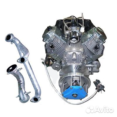 Двигатель Буран 29 л.с., вариатор арктика