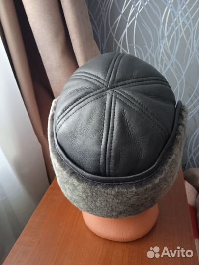 Шапка овчина дублированная натуральная ржд