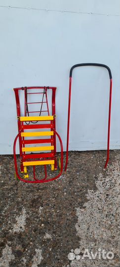 Санки с колесами