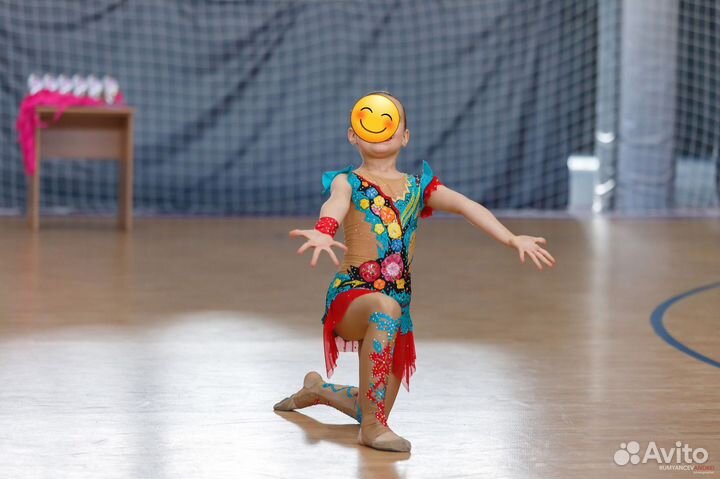 Купальник для танцев/гимнастики/чирлидинга Костюм