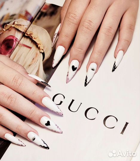 Маникюр Сормово наращивание гель лак