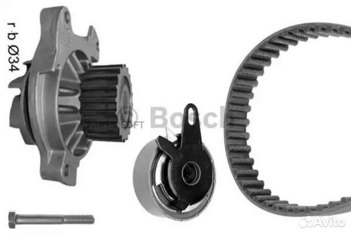 Bosch 1 987 948 874 Насос водяной + комплект зубча