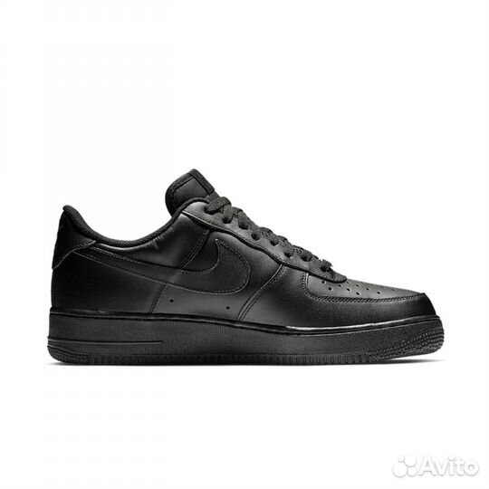 Nike Air Force 1 Low 07 Triple Black Оригинал