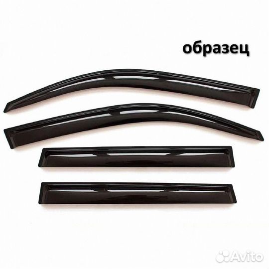 Дефлекторы окон (ветровики) Skoda Octavia Tour х/б