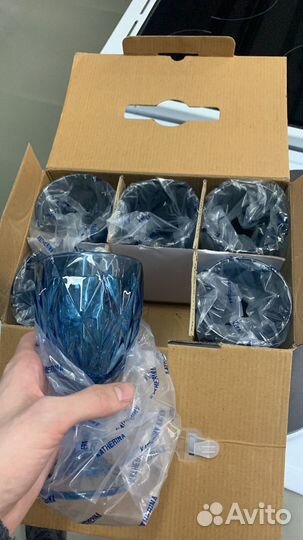 Набор бокалов новый (6 штук)