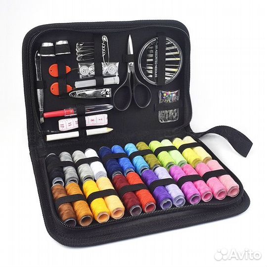 Набор для шитья и рукоделия дорожный в органайзере