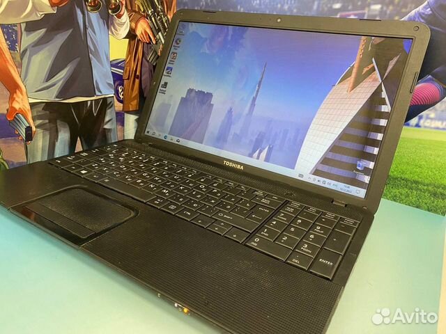 Мощный Ноутбук Toshiba i7/8gb/SSD/15.6"