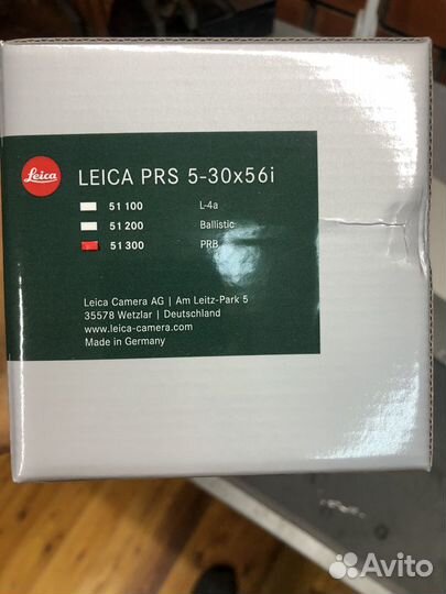 Продаю прицел leica PRS 5-30 PRB reticle