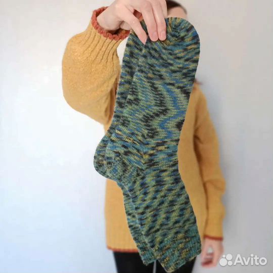 Носки вязаные ручной работы мужские