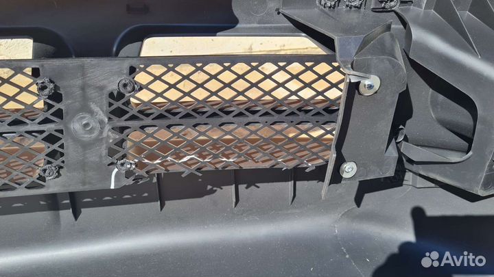 Бампер дукато новый с птф и без