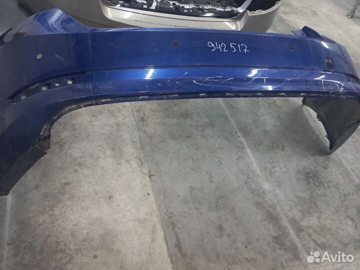 Задний бампер на skoda octavia a7