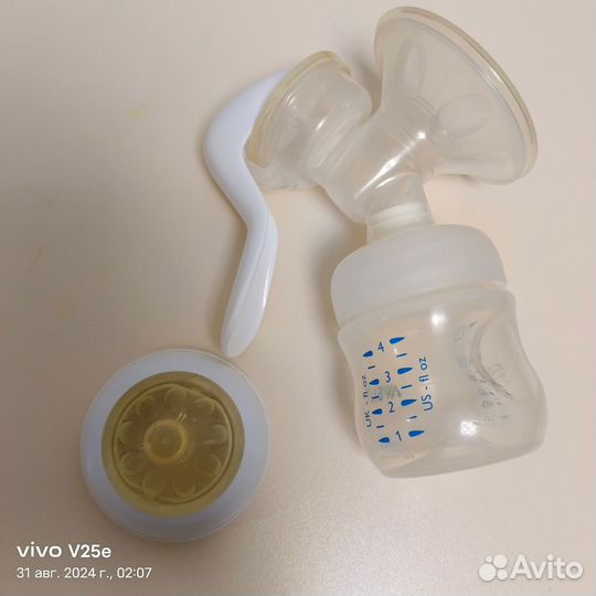 Молокоотсос avent ручной