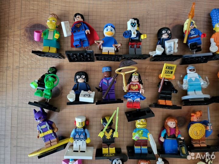 Lego minifigures разных серий