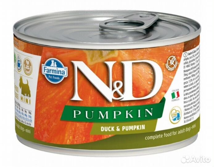 Farmina корм для собак - 140 г (6 шт в уп)