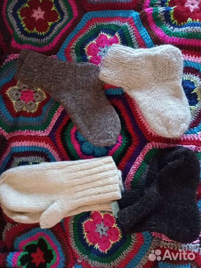 Шерстяные носки