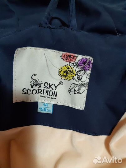 Пальто зимнее для девочки 158