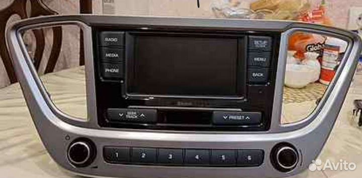 Штатный магнитофон solaris 2