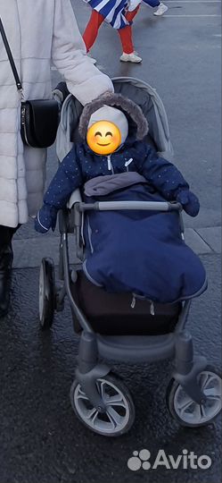 Зимний конверт в коляску, сани