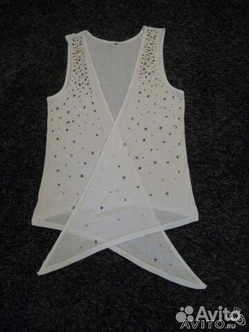 Уникальная вещица-блузка/топик/кардиган всеразмерн