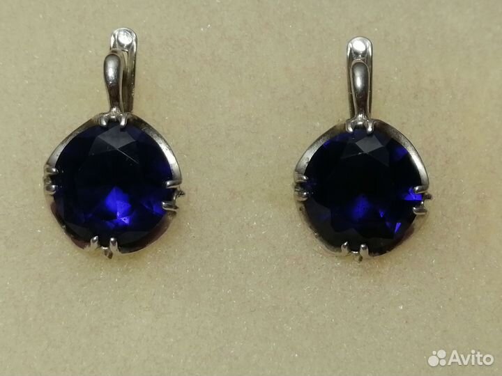 Серьги серебро 925проба
