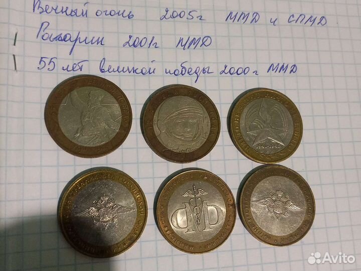 Юбилейные монеты