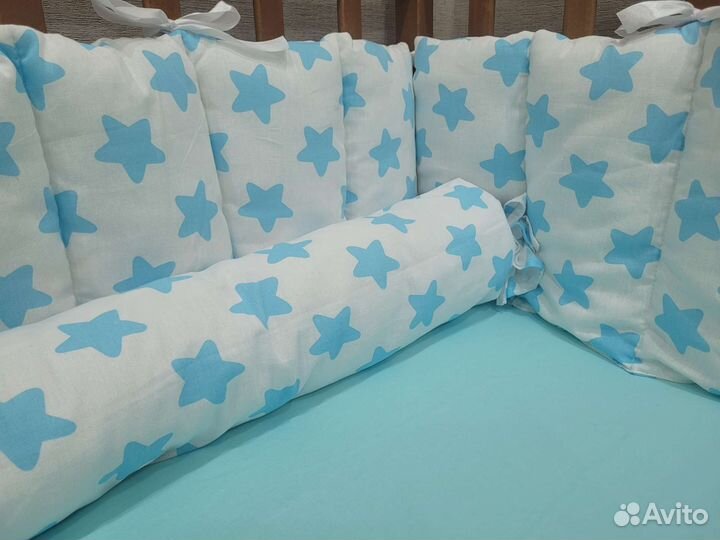 Бортики-заборчики в детскую кроватку