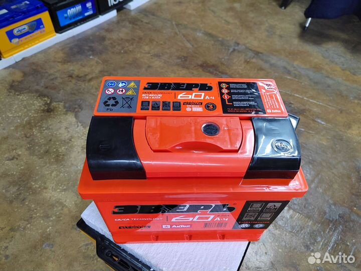 Аккумулятор Зверь 60 Ач обр 620 А