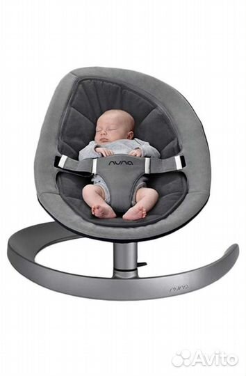 Детский шезлонг-качалка Nuna Leaf