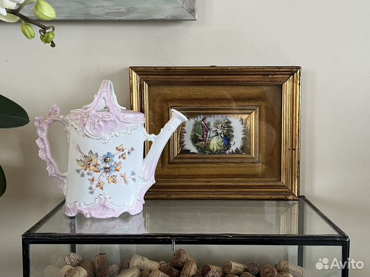 Limoges картина пласт фарфор. Франция