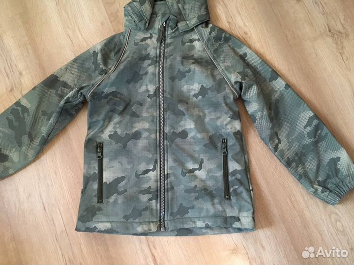 Куртка softshell name it 128 новая
