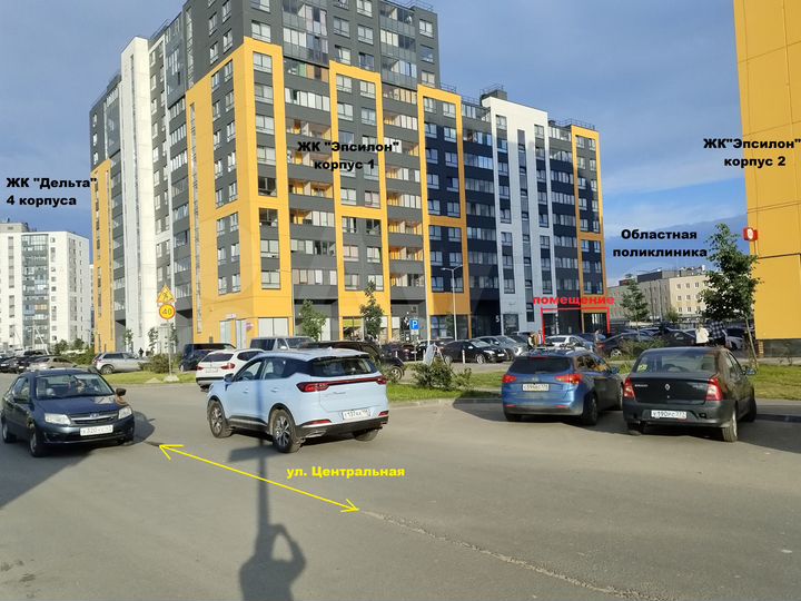 Помещение свободного назначения, 91.6 м²