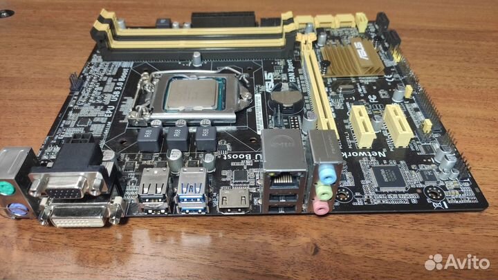 Связка Asus B85M-G,i3-4130