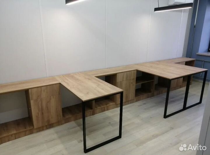 Мебель для офиса в стиле лофт